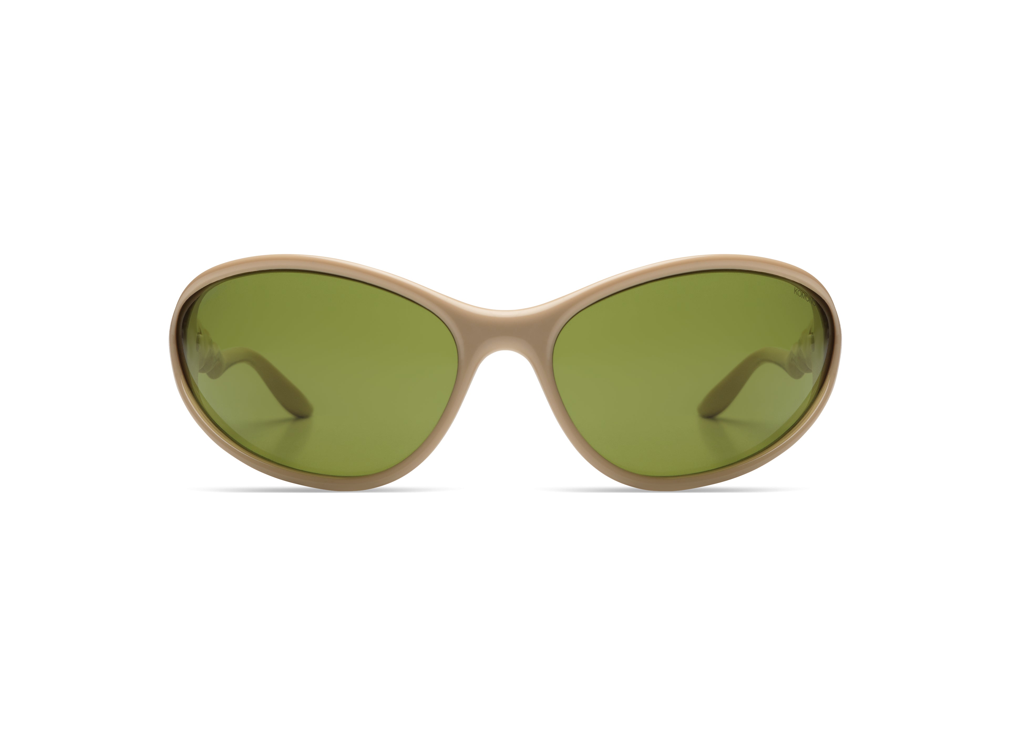 komono-glitch-almond-kaki-sonnenbrille-mit-get-nten-gl-sern-bioplastik image 1