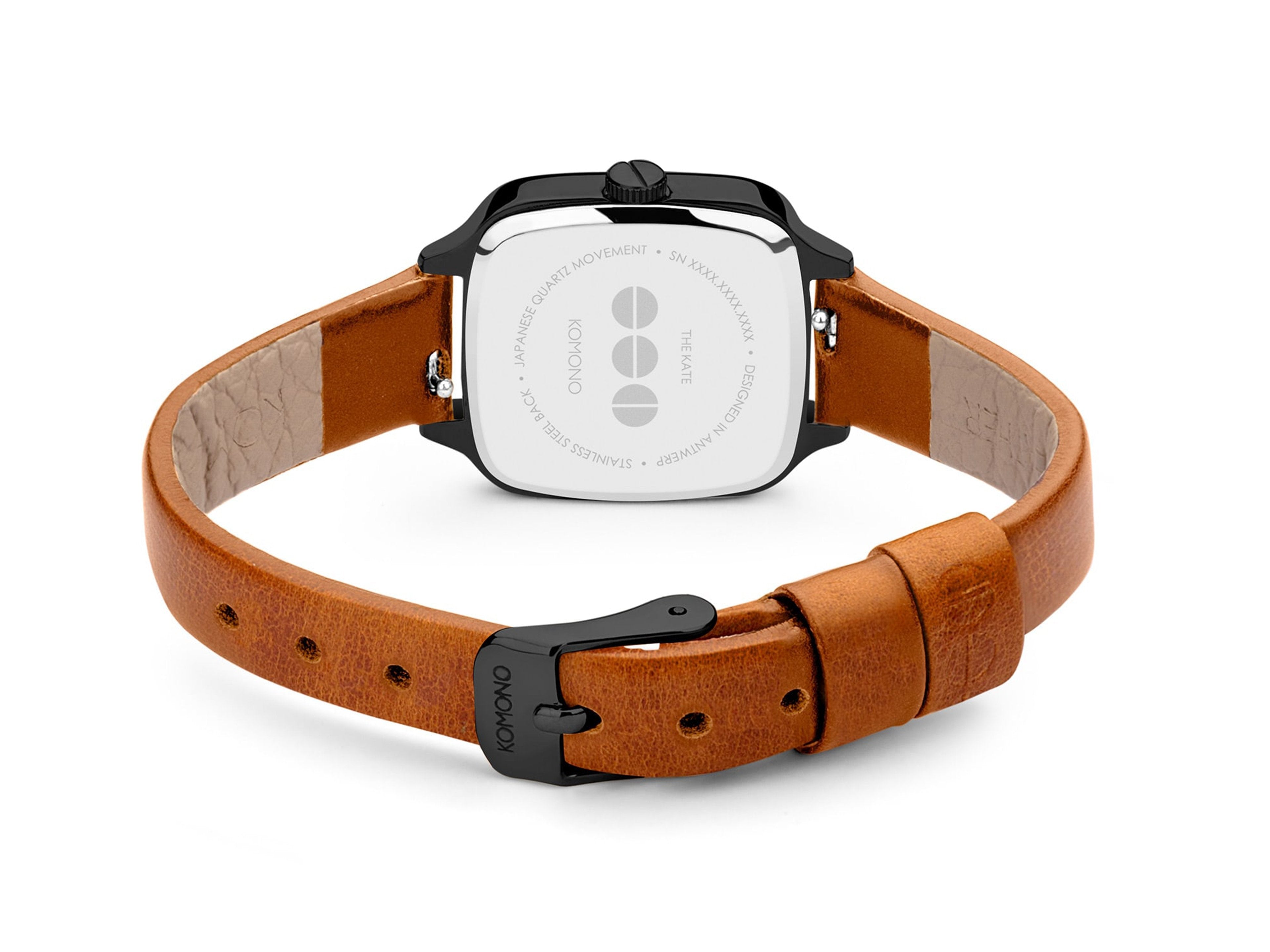 komono-kate-black-cognac-uhr image 3