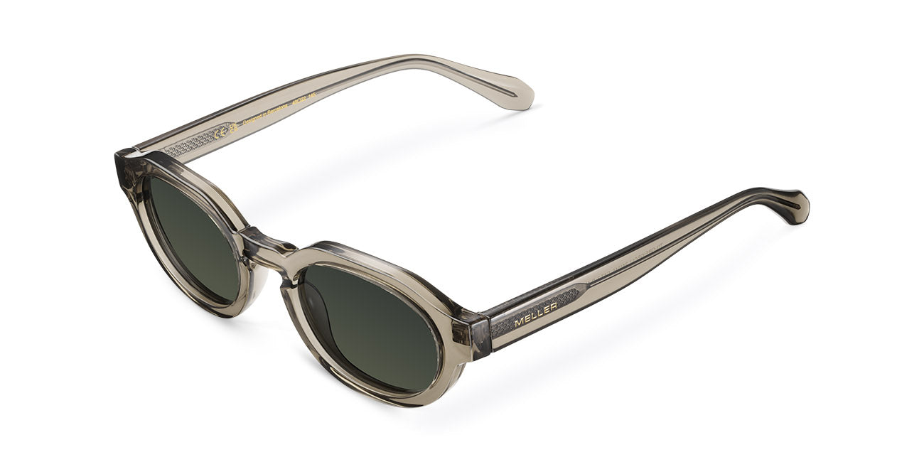 meller-tuma-greige-olive-sonnenbrille-oval-geometrisch image 2
