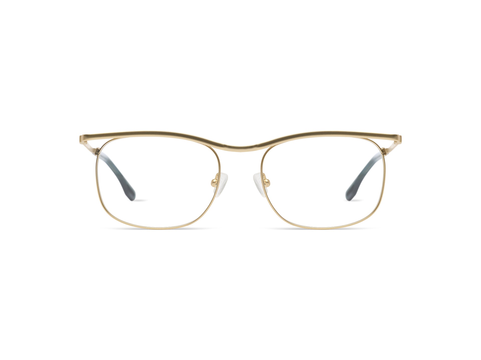 komono-justin-white-gold-matte-sonnenbrille image 1