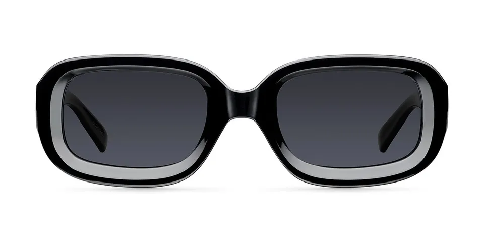 meller-dashi-all-black-sonnenbrille-maximale-3d-rechteckform-black-black image 1