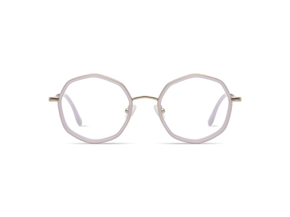 komono-sofia-slims-lavender-white-gold-matte-lesebrille-fassung image 1