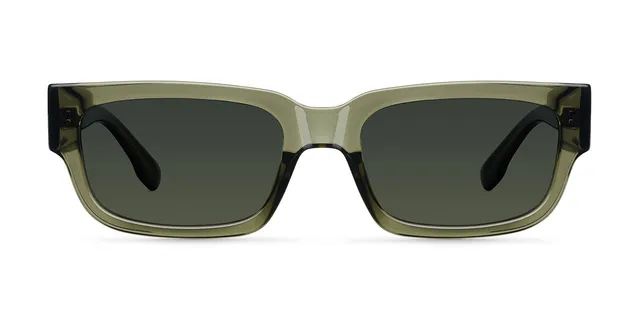 meller-thabo-stone-olive-rechteckige-bio-sonnenbrille image 1