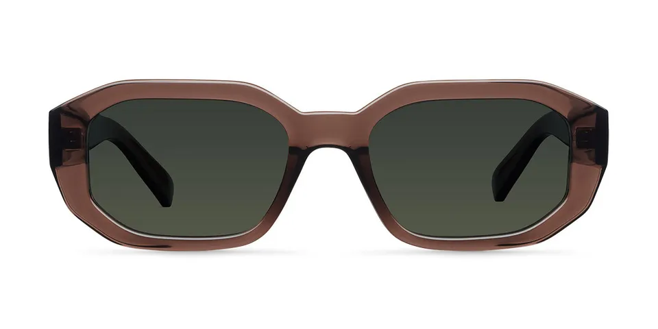 meller-kessie-sepia-olive-sonnenbrille-geometrisch-street-casual image 1
