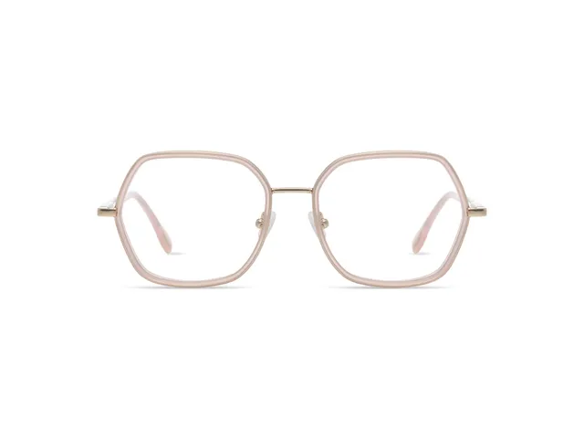 komono-ella-blush-white-gold-matte-brille-matte-brillenfassung-der-optik-kollekt image 1