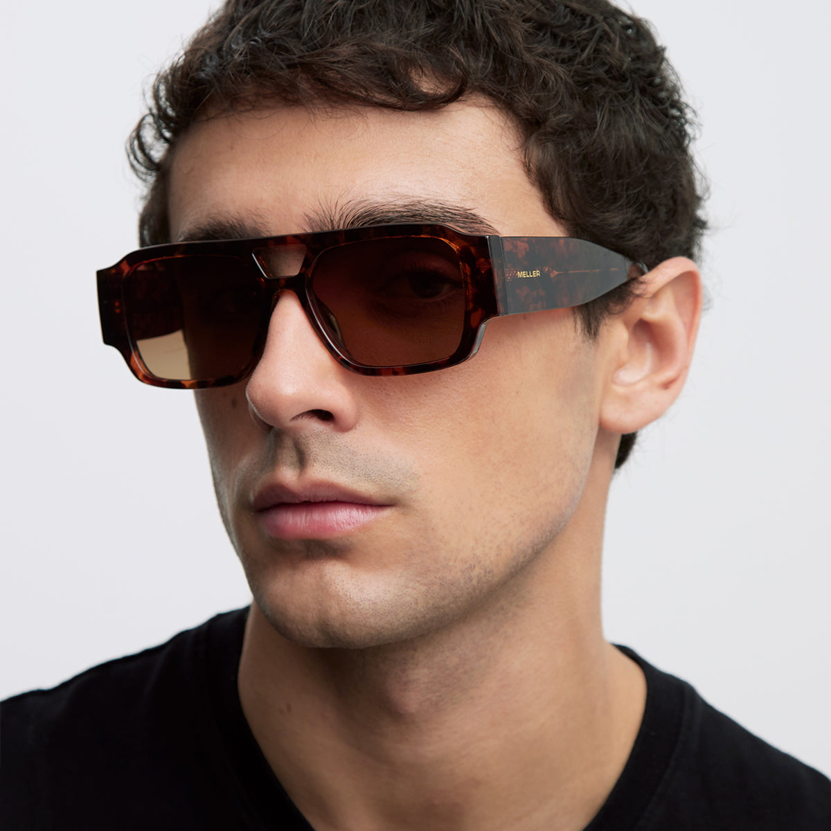 meller-jahi-tigris-brown-oversize-quadrat-sonnenbrille-mit-doppelsteg image 6