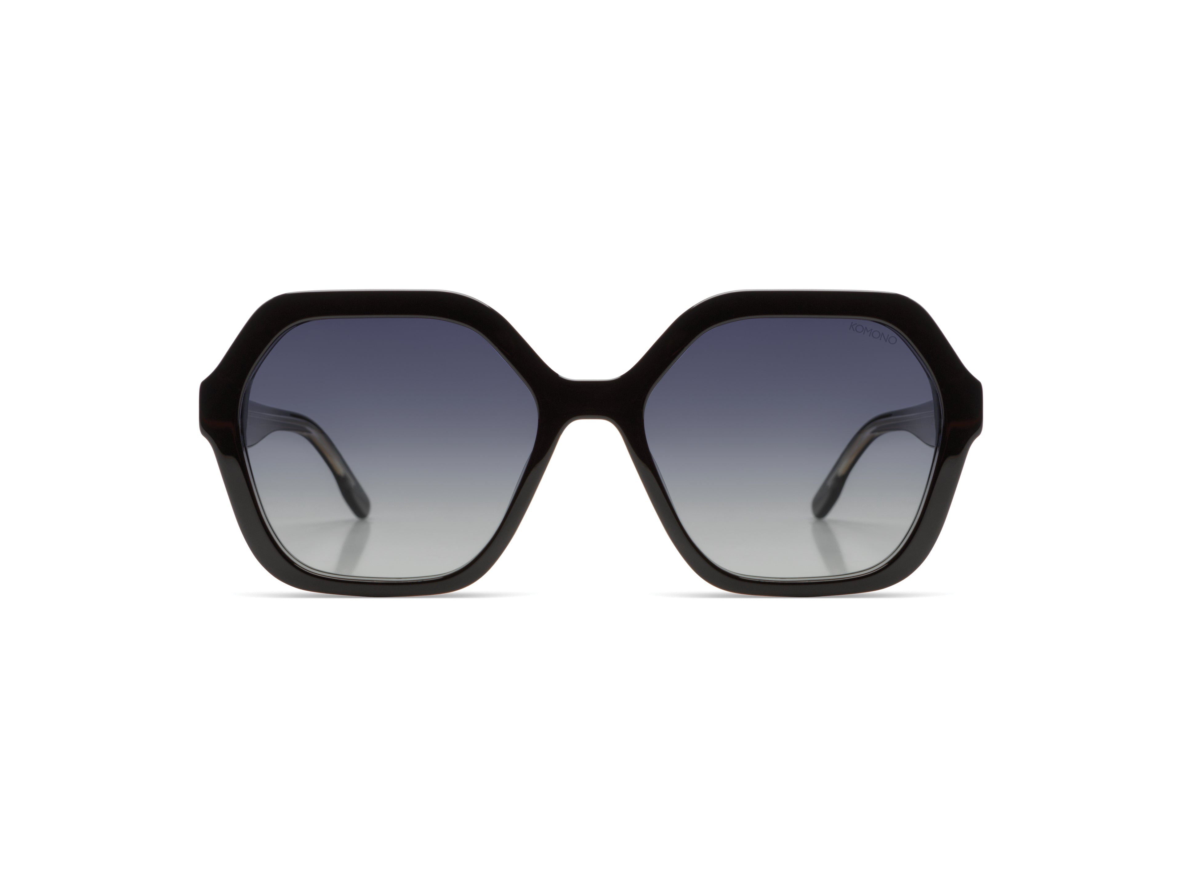 komono-iggy-black-clear-white-gold-polarisierte-sonnenbrille image 1