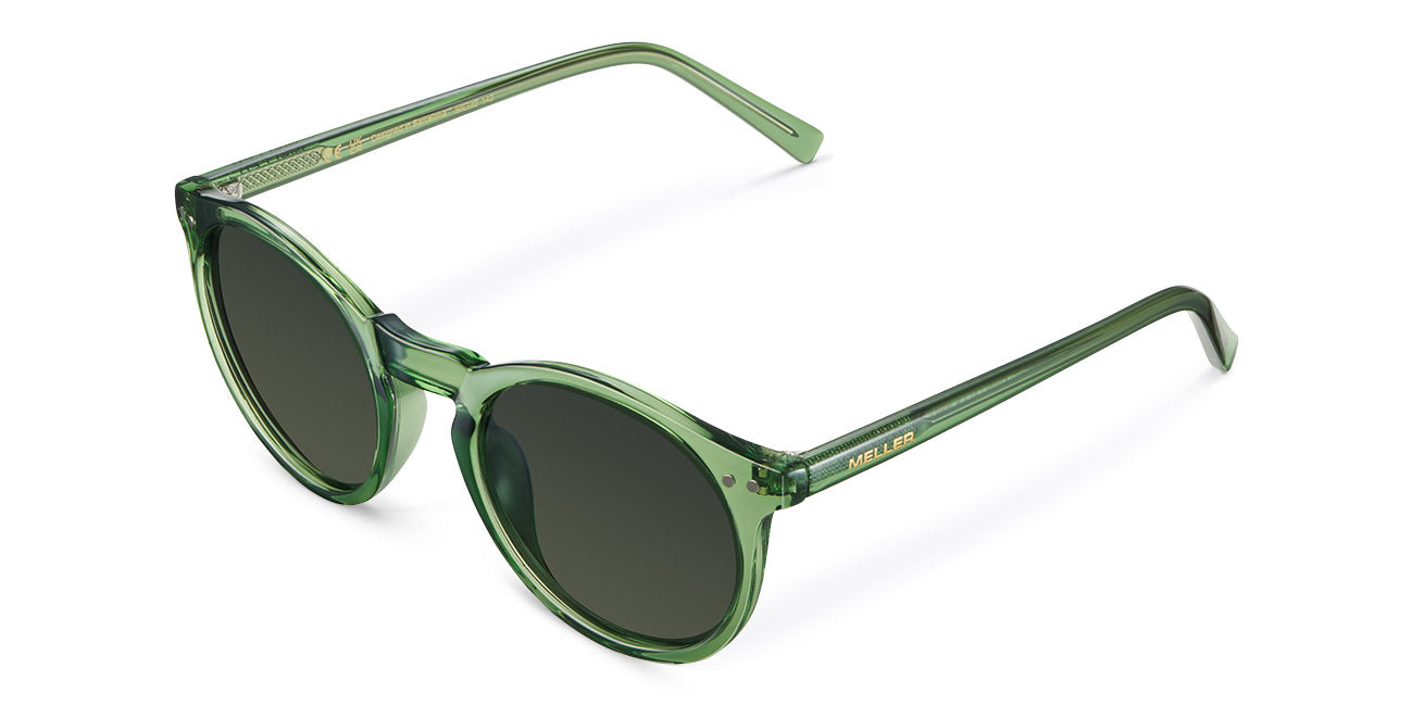 meller-kubu-all-olive-runde-vintage-sonnenbrille image 2