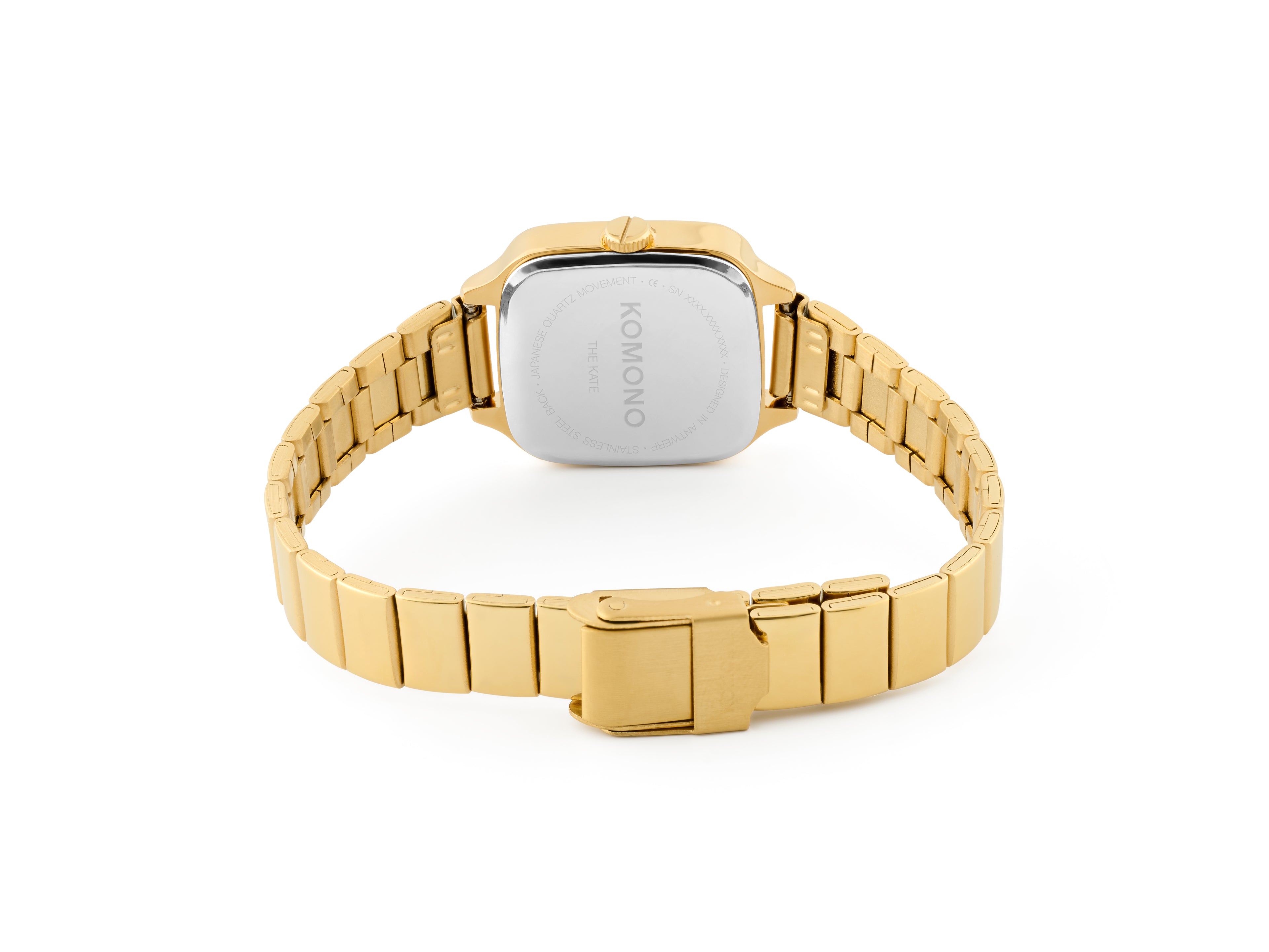 komono-kate-aurora-trak-gold-maroon-blue-armbanduhr image 3