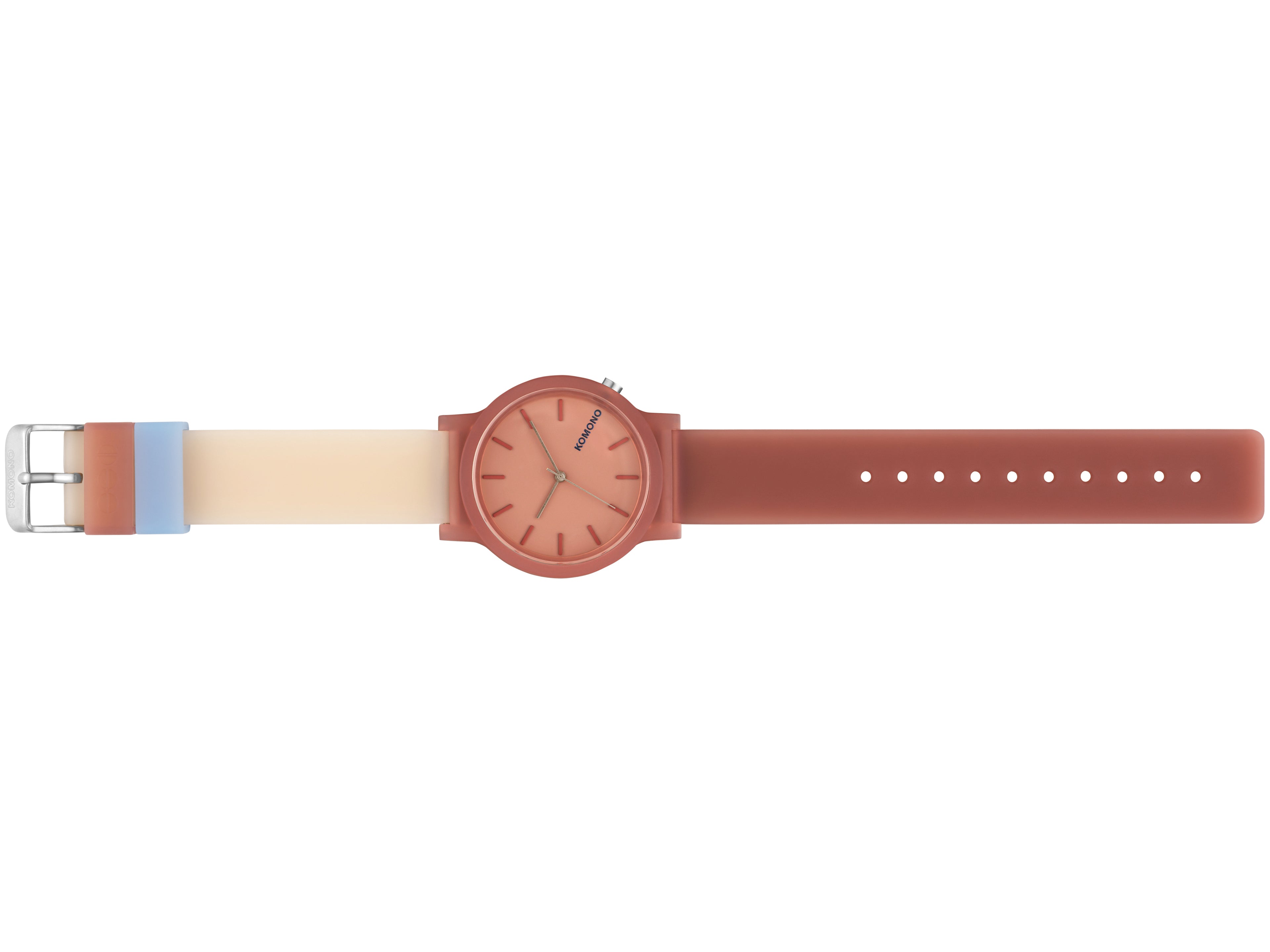komono-mono-tones-maroon-armbanduhr image 2