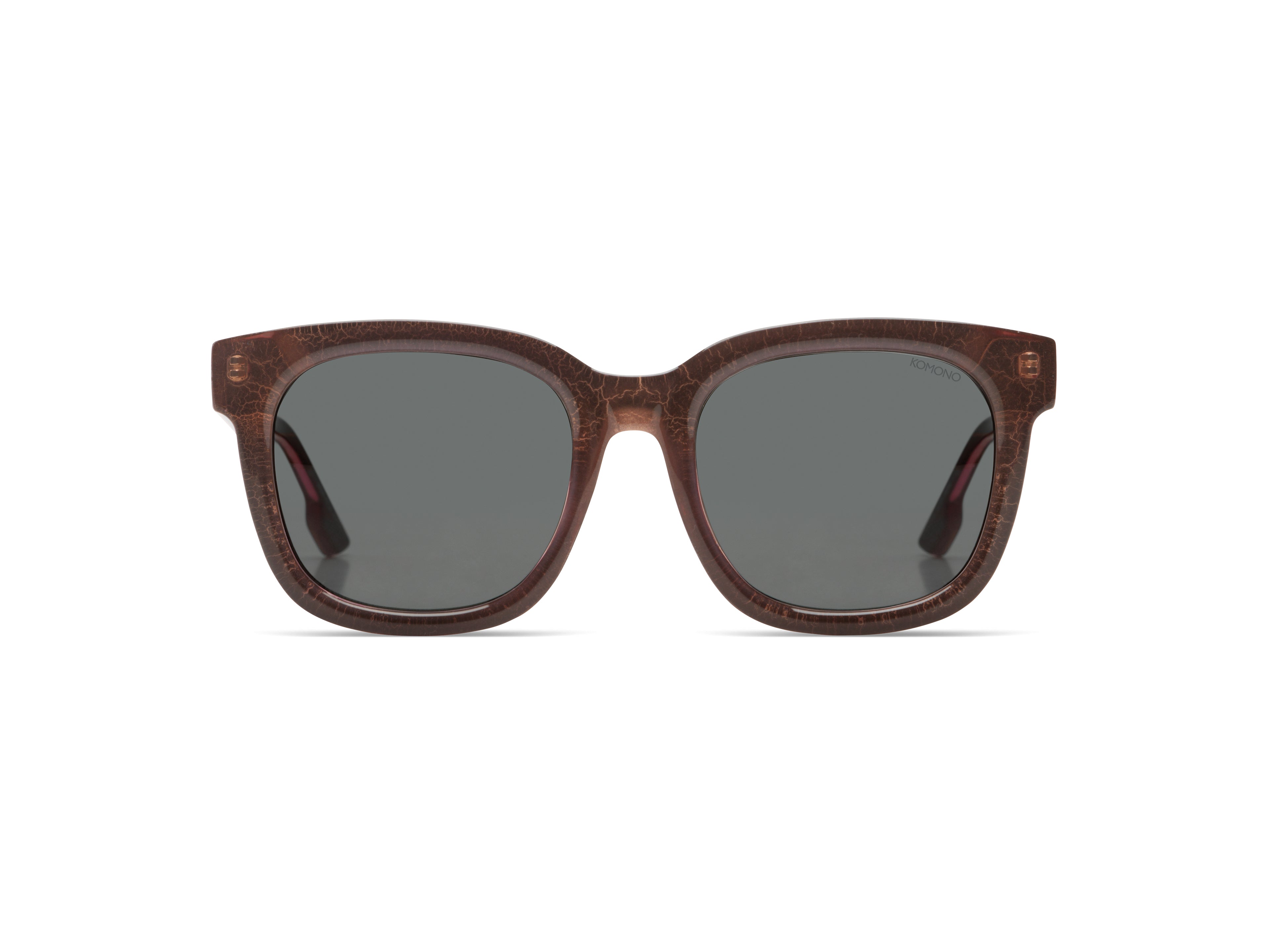 komono-sienna-rose-viper-sonnenbrille-oversize-rechteck-bionylon-large-fit image 1