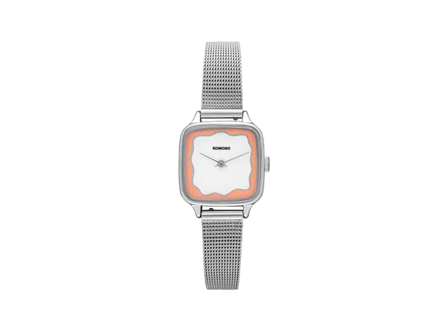 komono-kate-wave-royale-silver-blush-uhr image 1