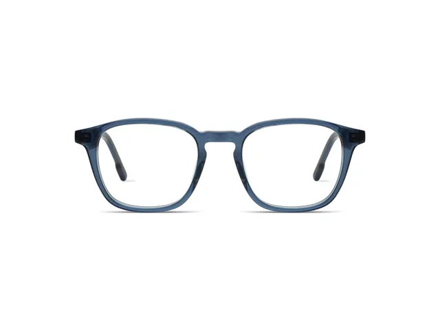 komono-marlon-jalensquare-brille-translucent-grau-blau-eco-acetat image 1