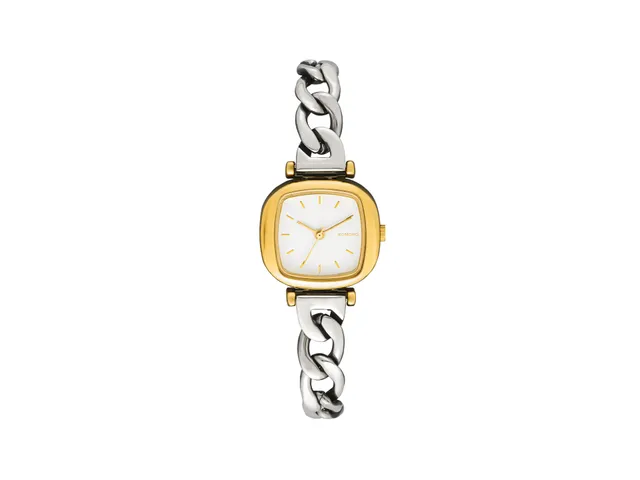 komono-moneypenny-revolt-armbanduhr-gold-silver-mix-kleines-zifferblatt-revolt-b image 1
