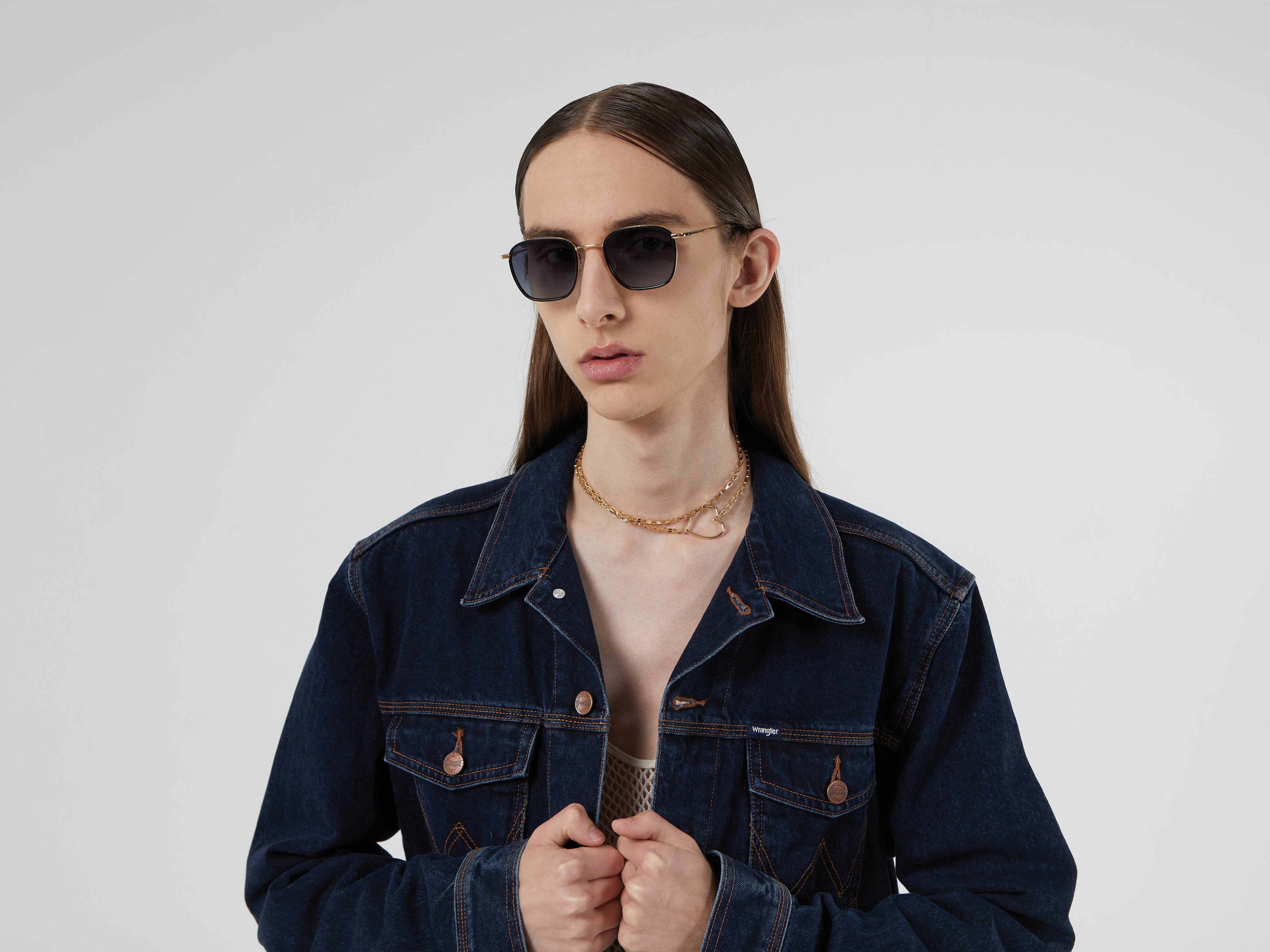 komono-adam-sonnenbrille-gold-black image 4