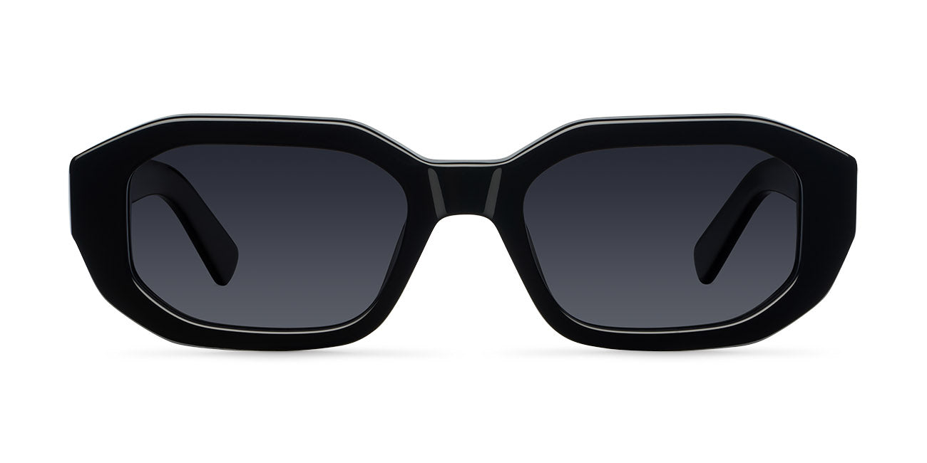 meller-kessie-all-black-geometrische-streetstyle-sonnenbrille image 1