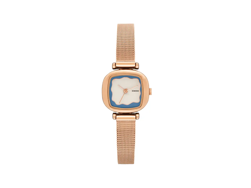 komono-moneypenny-wave-royale-rose-gold-sky-armbanduhr image 1