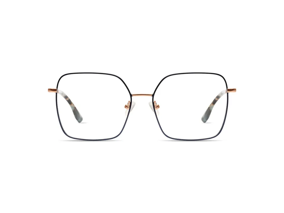 komono-audrey-rose-gold-matte-teal-bergro-e-feminine-brille image 1