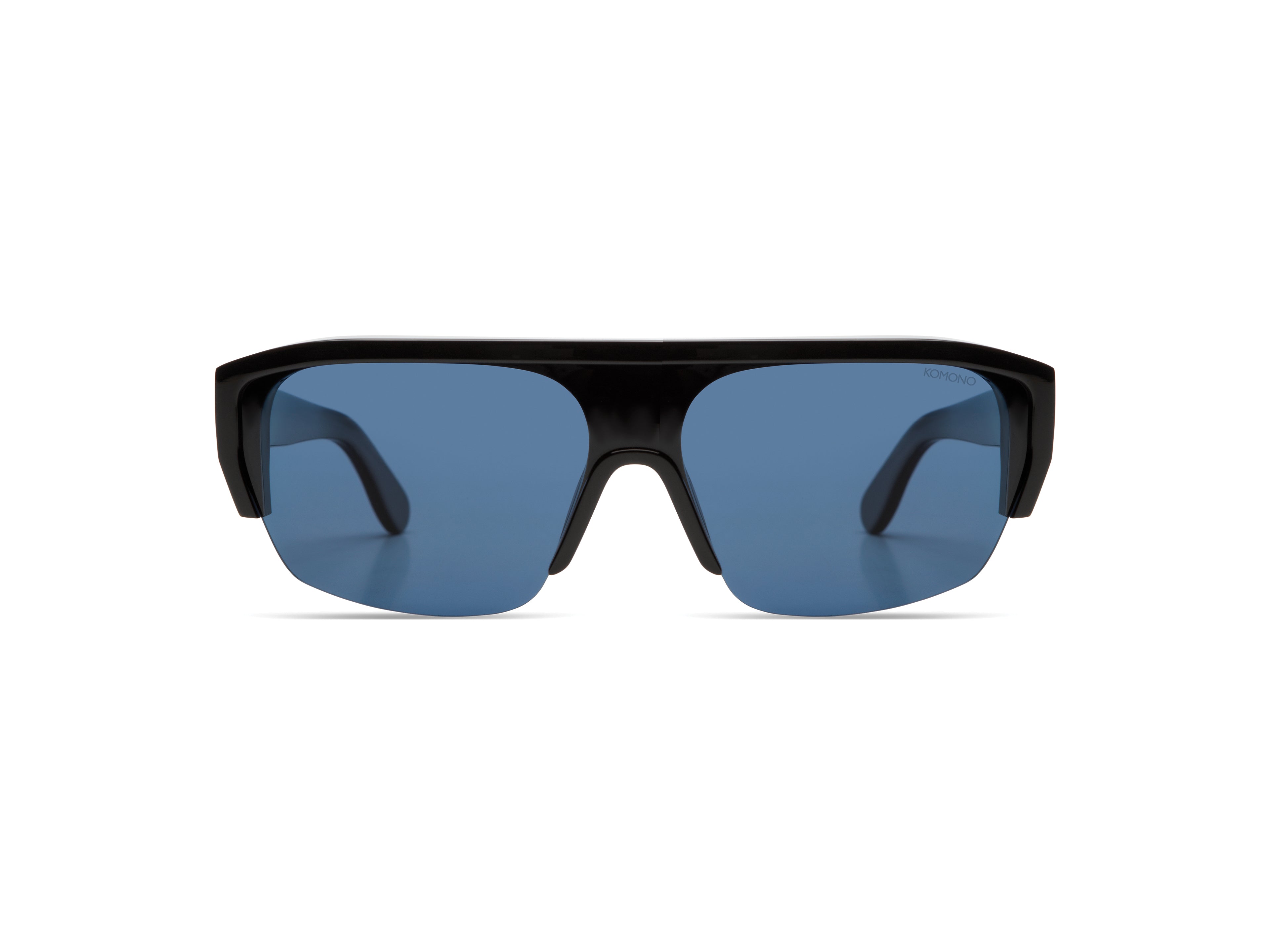 komono-vice-black-sonnenbrille-retro-rahmen-mit-schildgl-sern-recyceltes-acetat- image 1