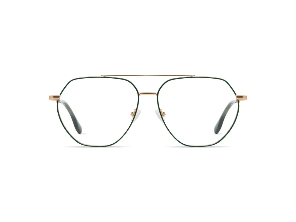 komono-marlowe-rose-gold-matte-teal-brille image 1