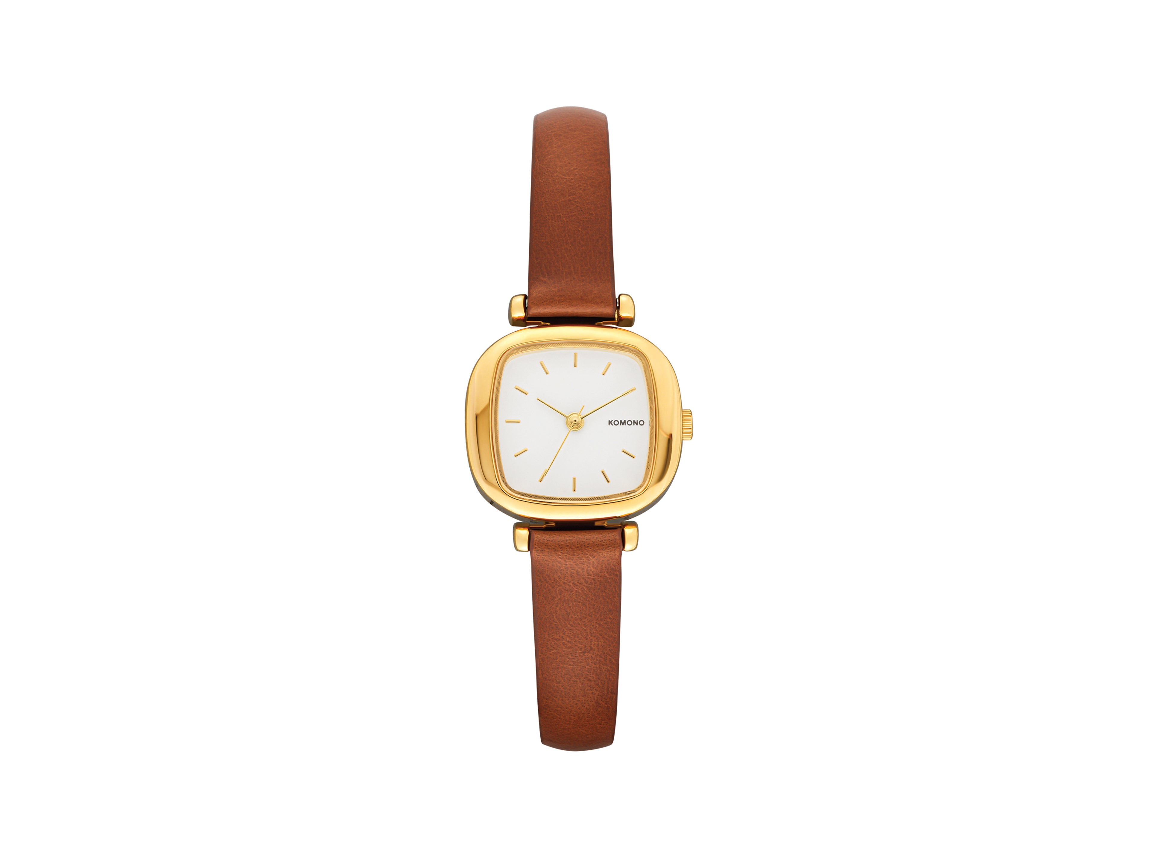komono-moneypenny-sonnenbrille-gold-tan image 1