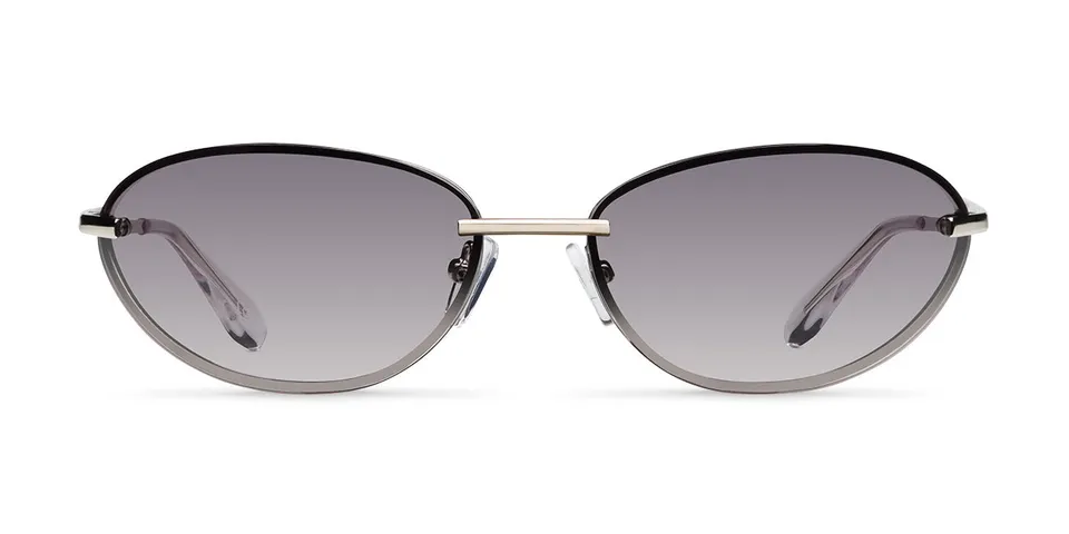 meller-temba-all-silver-oval-sportliche-metall-sonnenbrille image 1