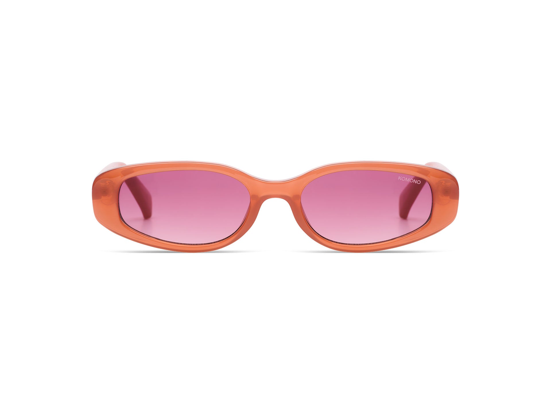 komono-emery-pink-jungle-schlanke-sonnenbrille-im-antwerpener-street-style image 1