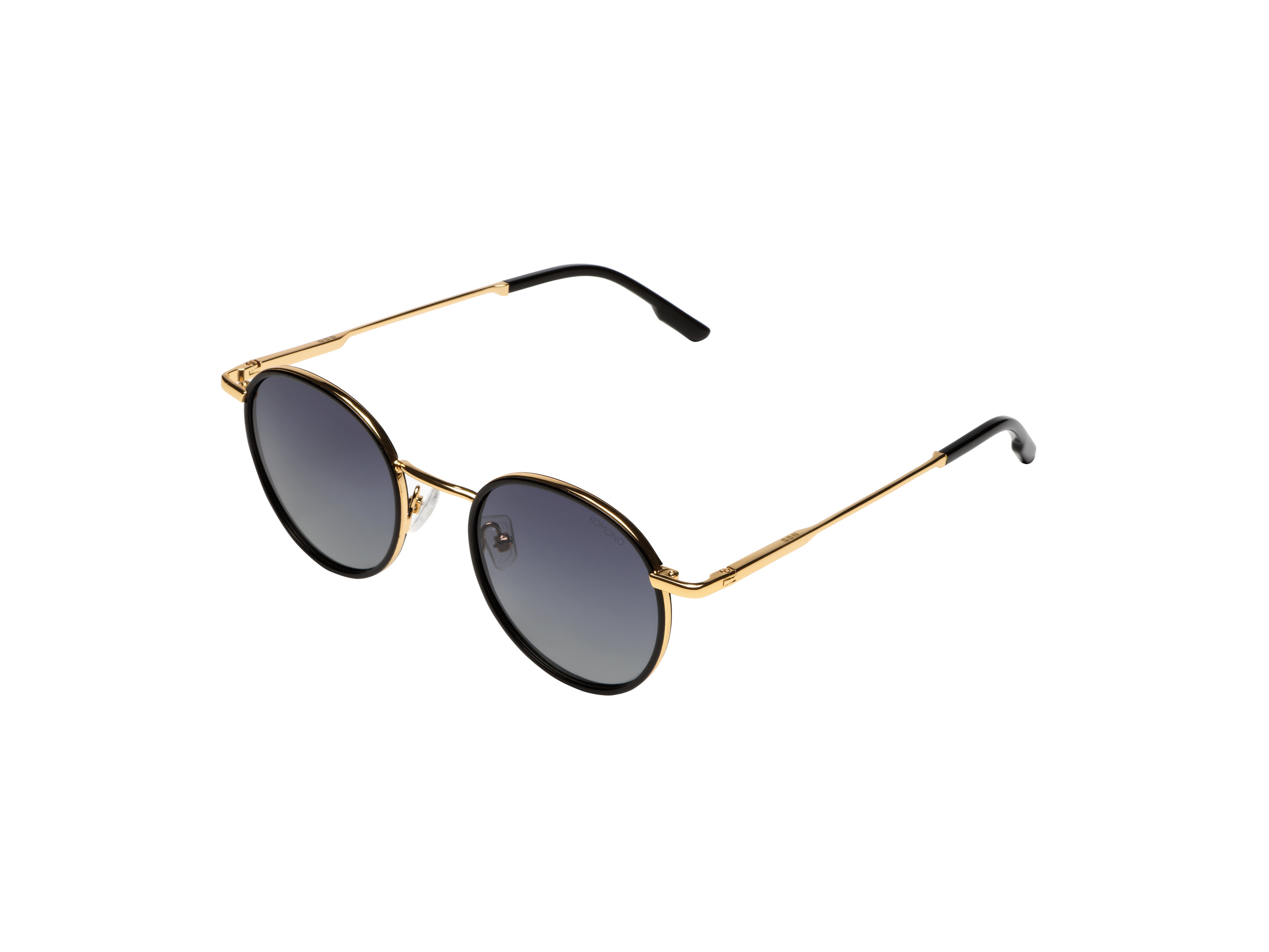 komono-pete-sonnenbrille-gold-black image 2