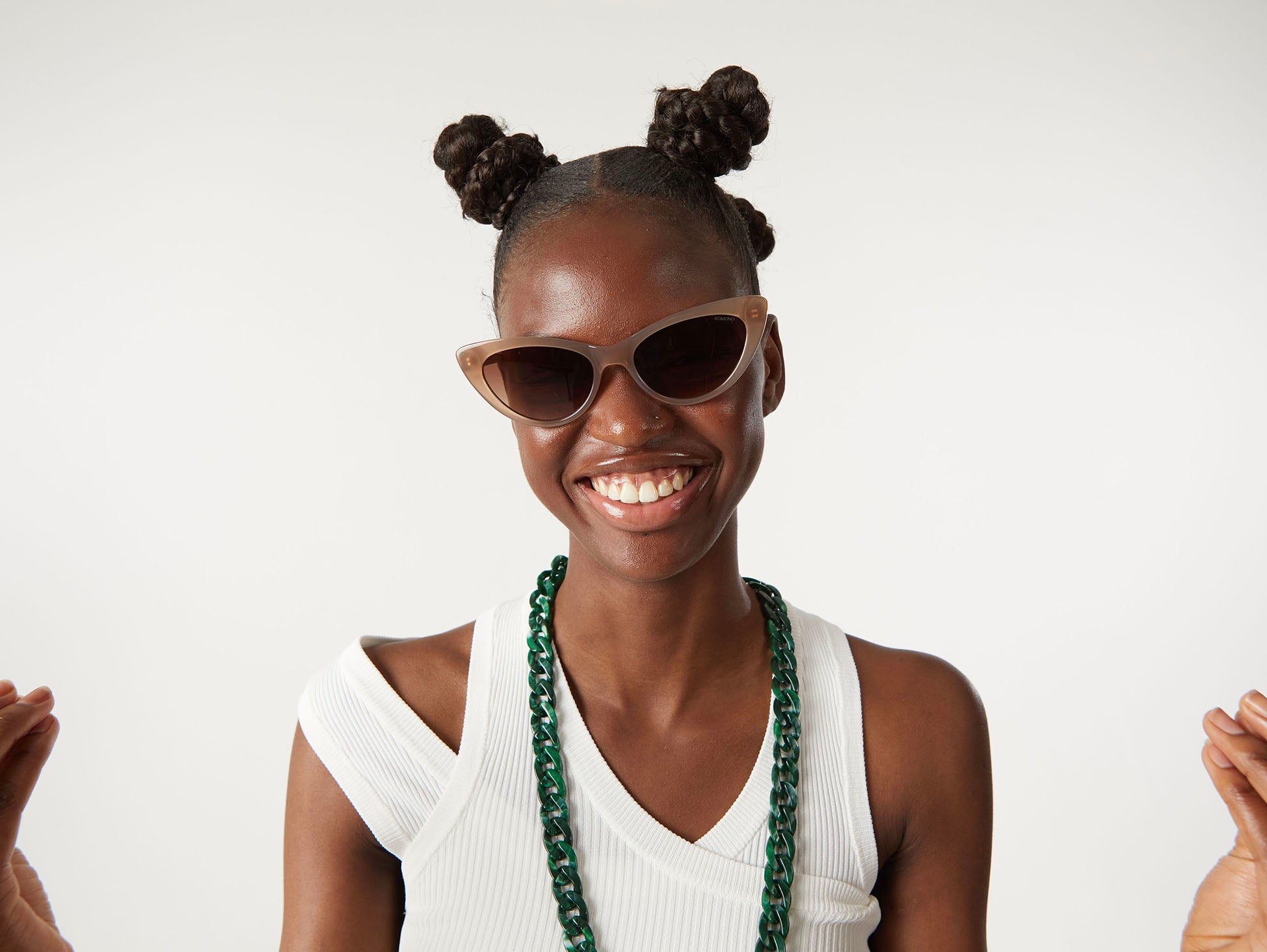 komono-rosie-sonnenbrille-sahara-cat-eye-large image 4
