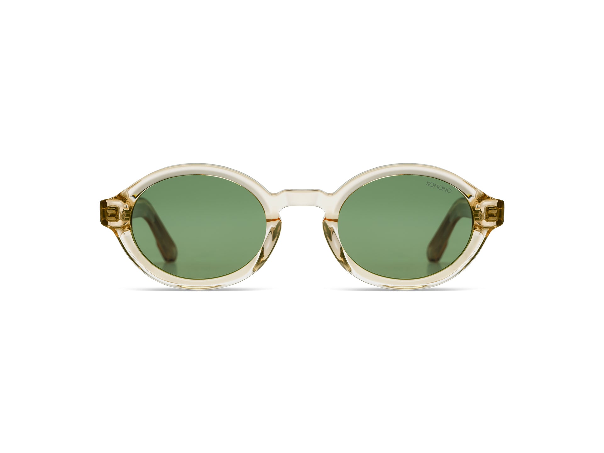 komono-jace-champagne-sonnenbrille-ovale-polarized-form-acetat-medium-fit image 2