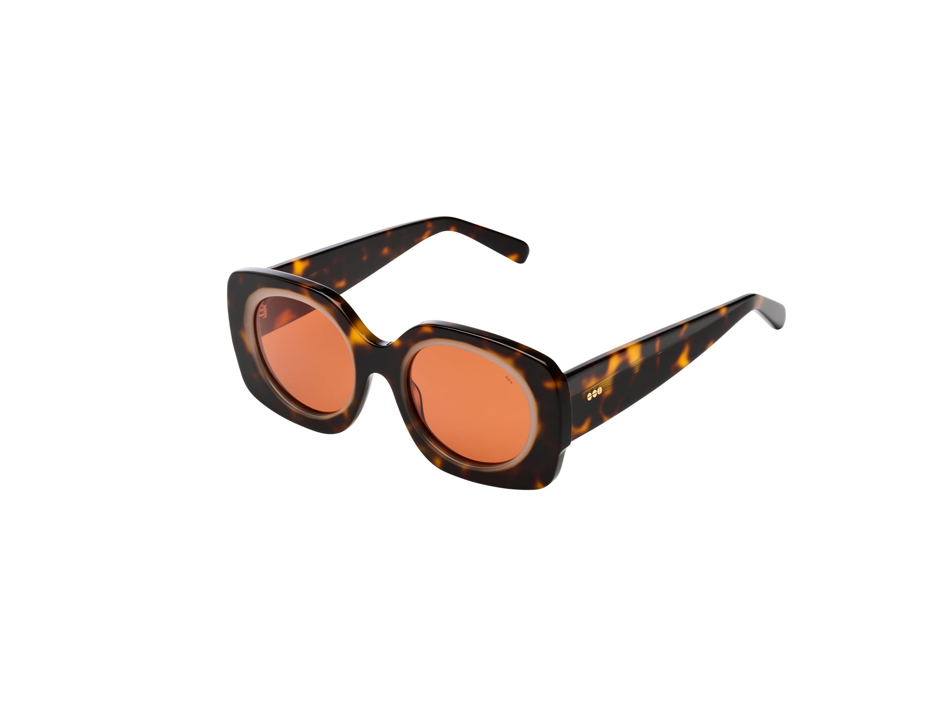 komono-mariah-havana-rose-sonnenbrille-runde-gl-ser-mit-eckigem-acetat-rahmen image 3