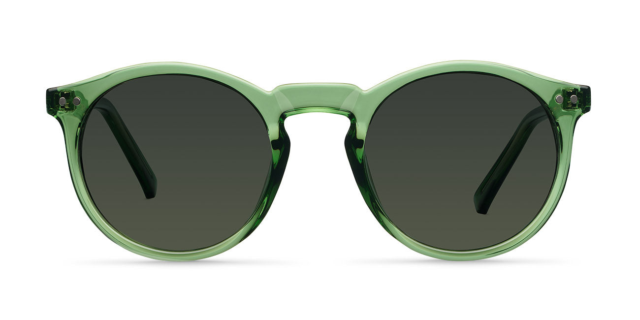 meller-kubu-all-olive-runde-vintage-sonnenbrille image 1
