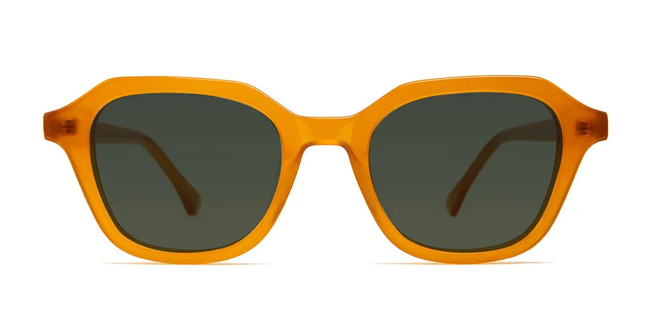 meller-nun-sonnenbrille-amber-olive-acetat-gestell-mit-gr-nen-gl-sern image 1