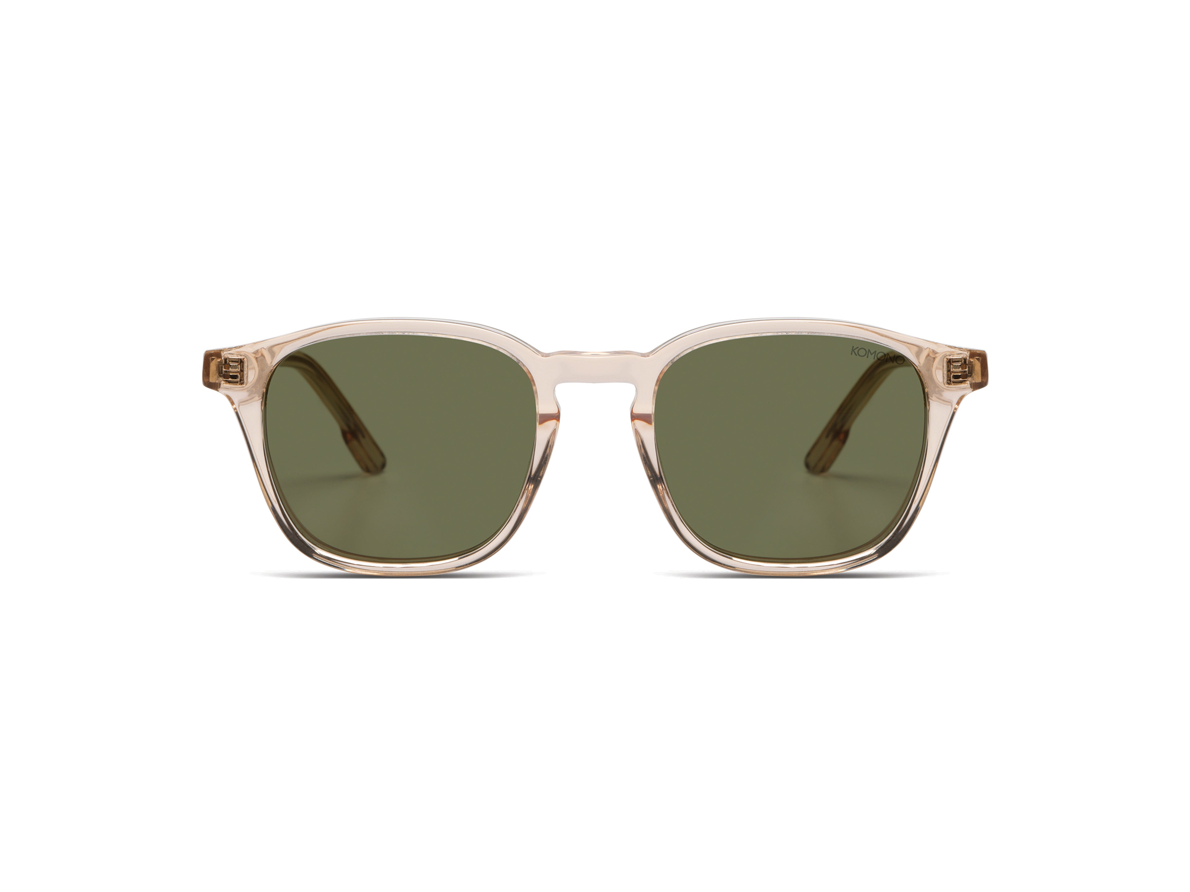 komono-marlon-champagne-sonnenbrille-rechteckig-transluzente-champagne-farbgebun image 1