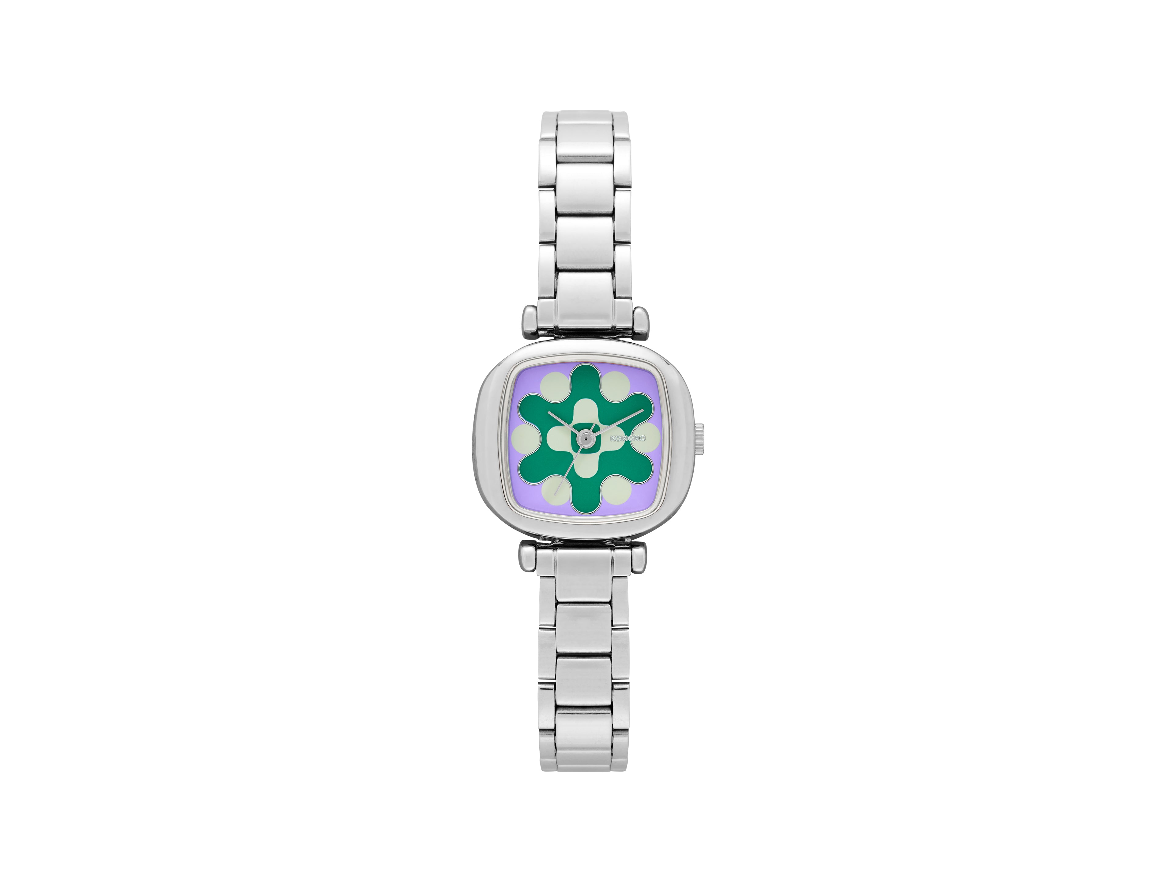 komono-moneypenny-aurora-tire-silver-lilac-damenuhr image 1