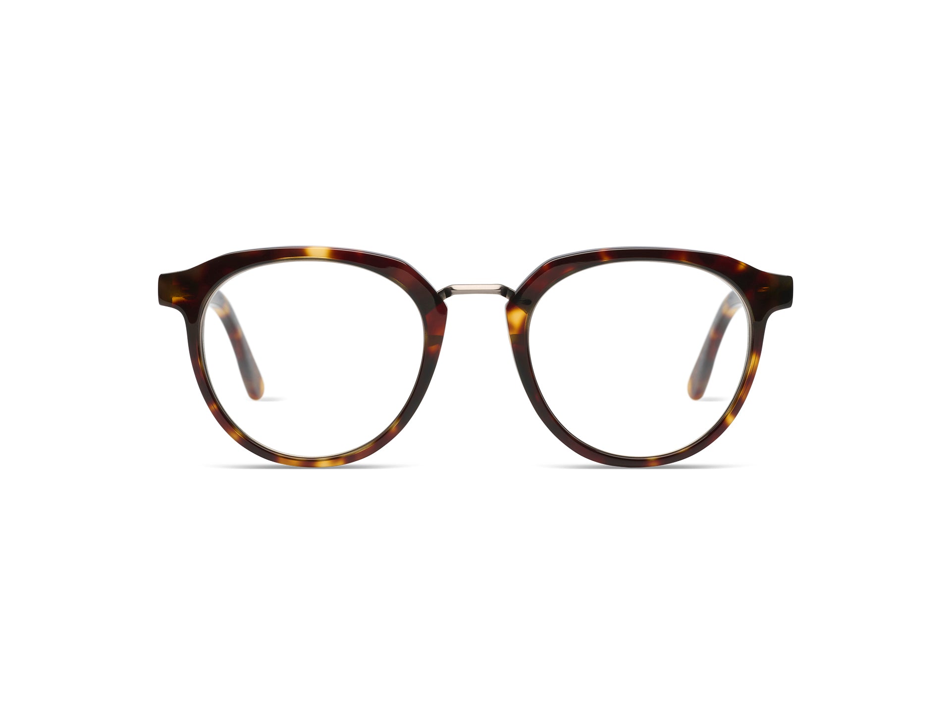 komono-cameron-black-havana-silver-optische-brille image 1