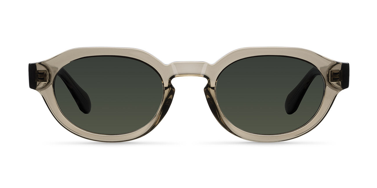 meller-tuma-greige-olive-sonnenbrille-oval-geometrisch image 1