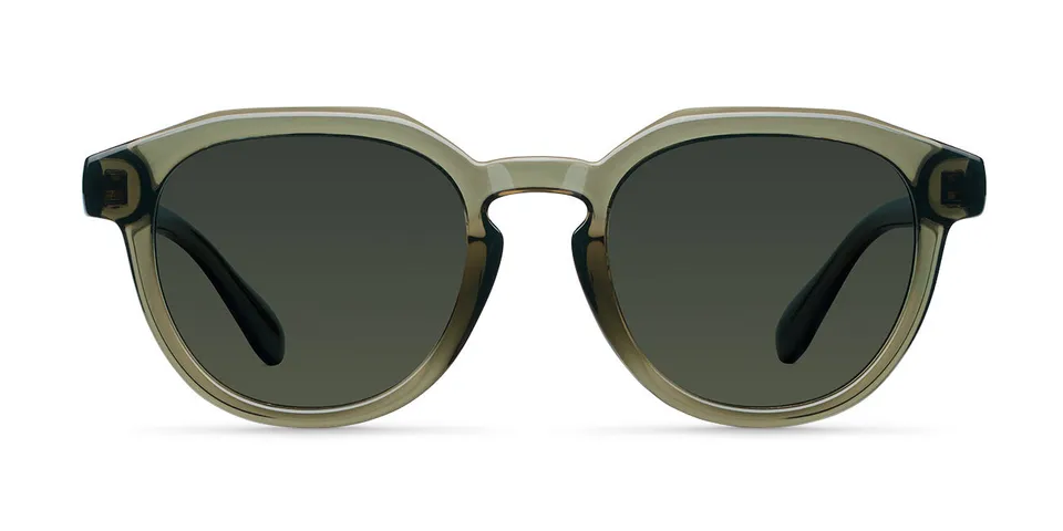 meller-tamu-stone-olive-sonnenbrille-rund-eckig-biobasiert image 1