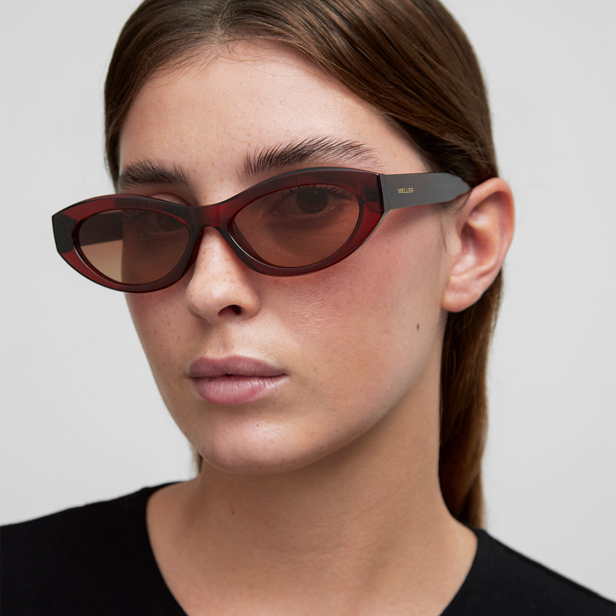 meller-mara-maroon-brown-cat-eye-retro-sonnenbrille image 5