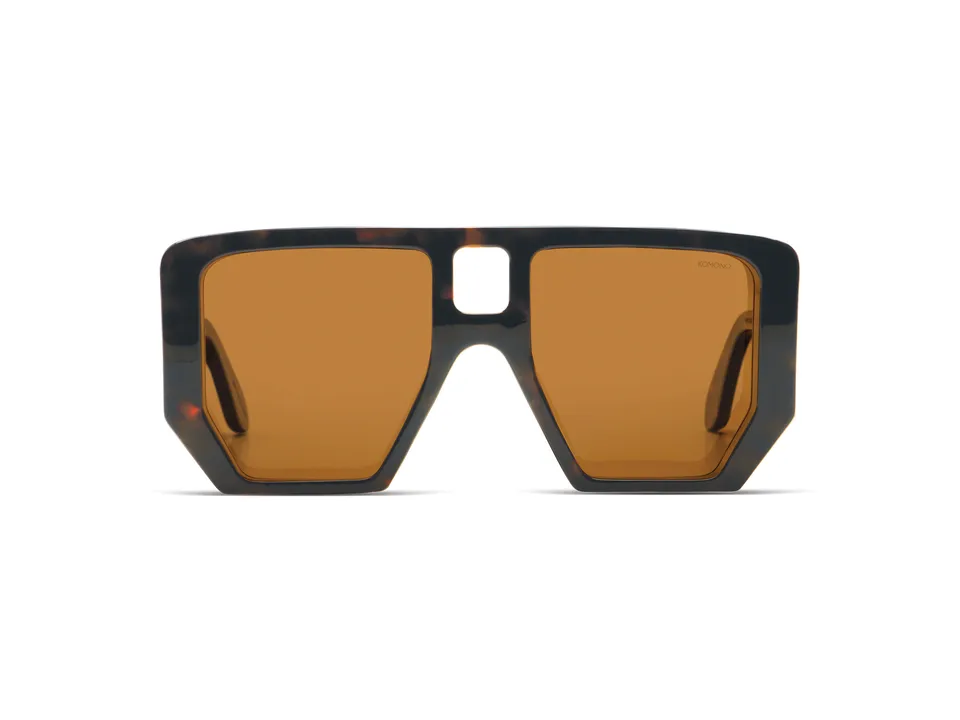 komono-igor-dieryck-tortoise-sonnenbrille-katwalk-kollaboration-braun image 1