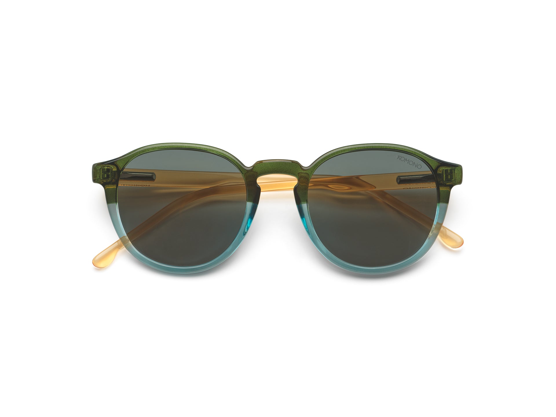 komono-liam-jr-green-sky-runde-kinder-sonnenbrille-f-r-6-11-jahre image 1