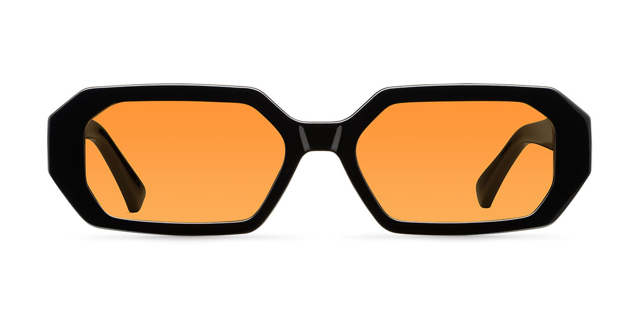 meller-esi-black-orange-sonnenbrille-geometrisch-biobased image 1