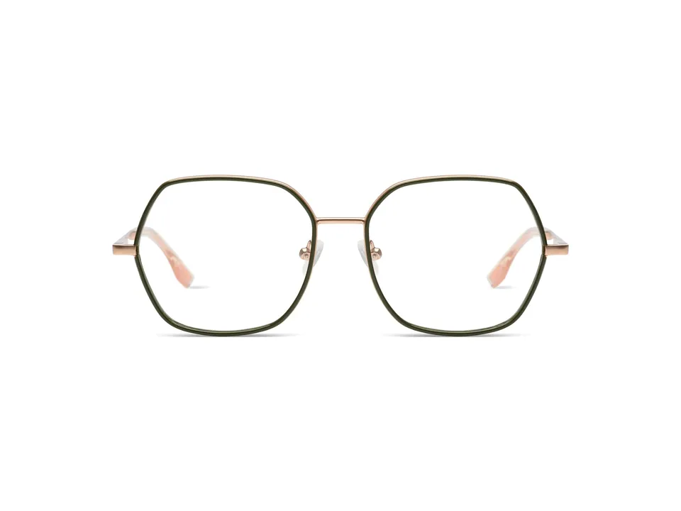 komono-ella-rose-gold-khaki-sonnenbrille image 1