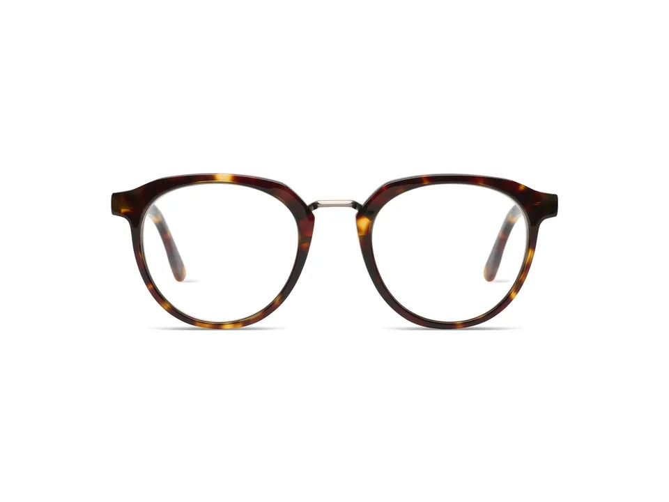 komono-cameron-black-havana-silver-optische-brille image 1
