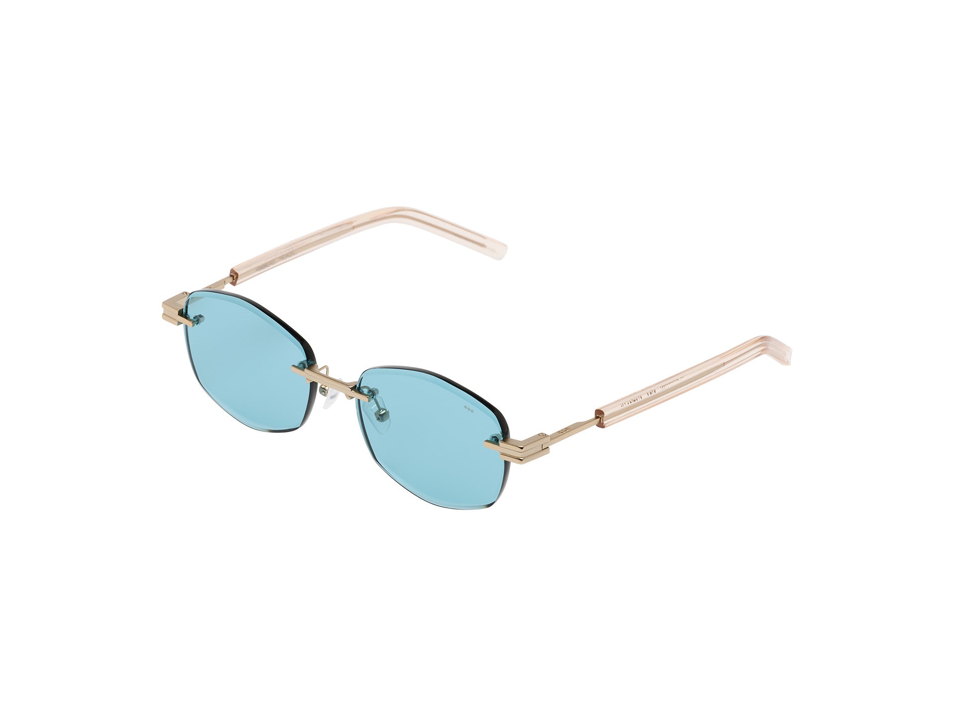 komono-micah-white-gold-matte-teal-sonnenbrille-miles-serie-matte-design-mit-tea image 2