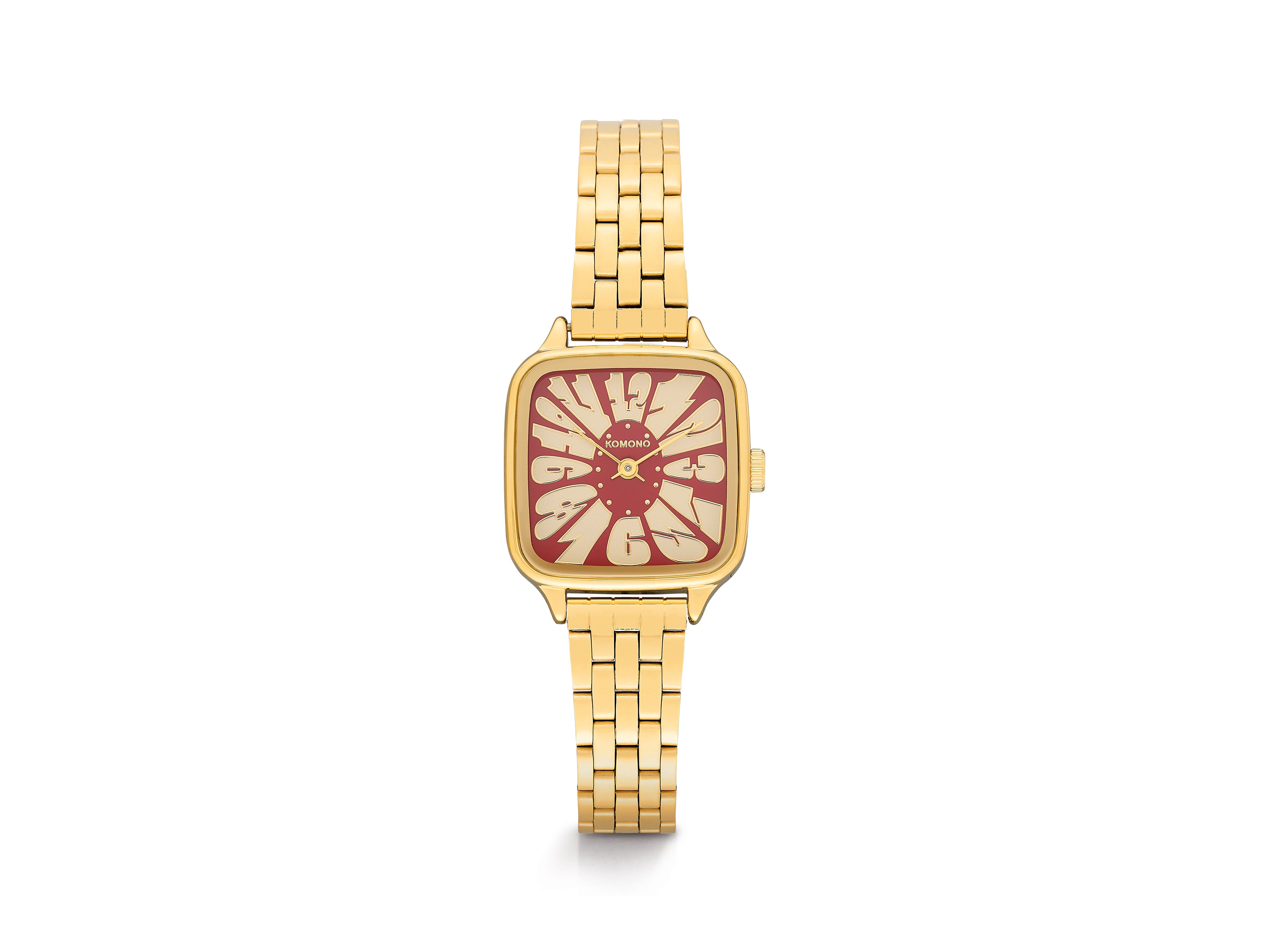 komono-kate-estate-flower-gold-bordeaux-armbanduhr image 1
