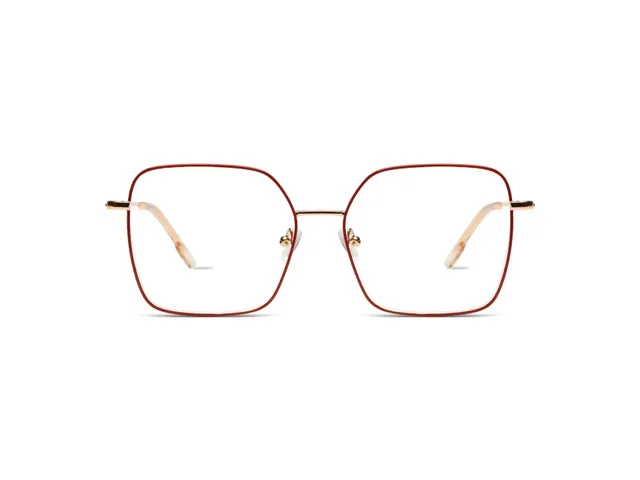 komono-audrey-brick-rose-gold-glossy-sonnenbrille image 1