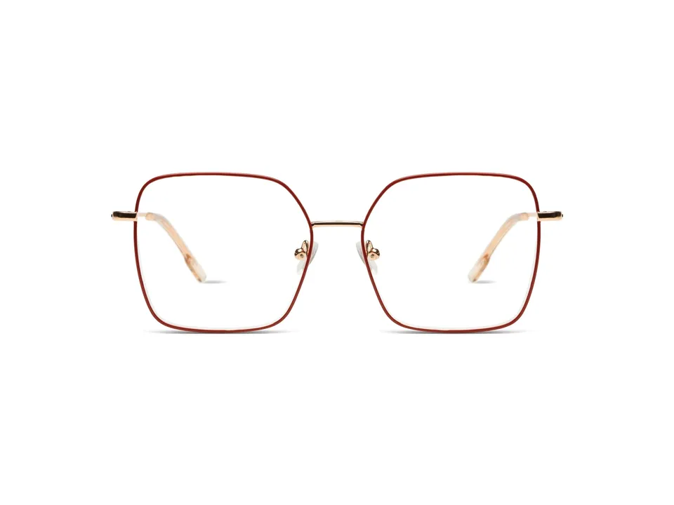 komono-audrey-brick-rose-gold-glossy-sonnenbrille image 1