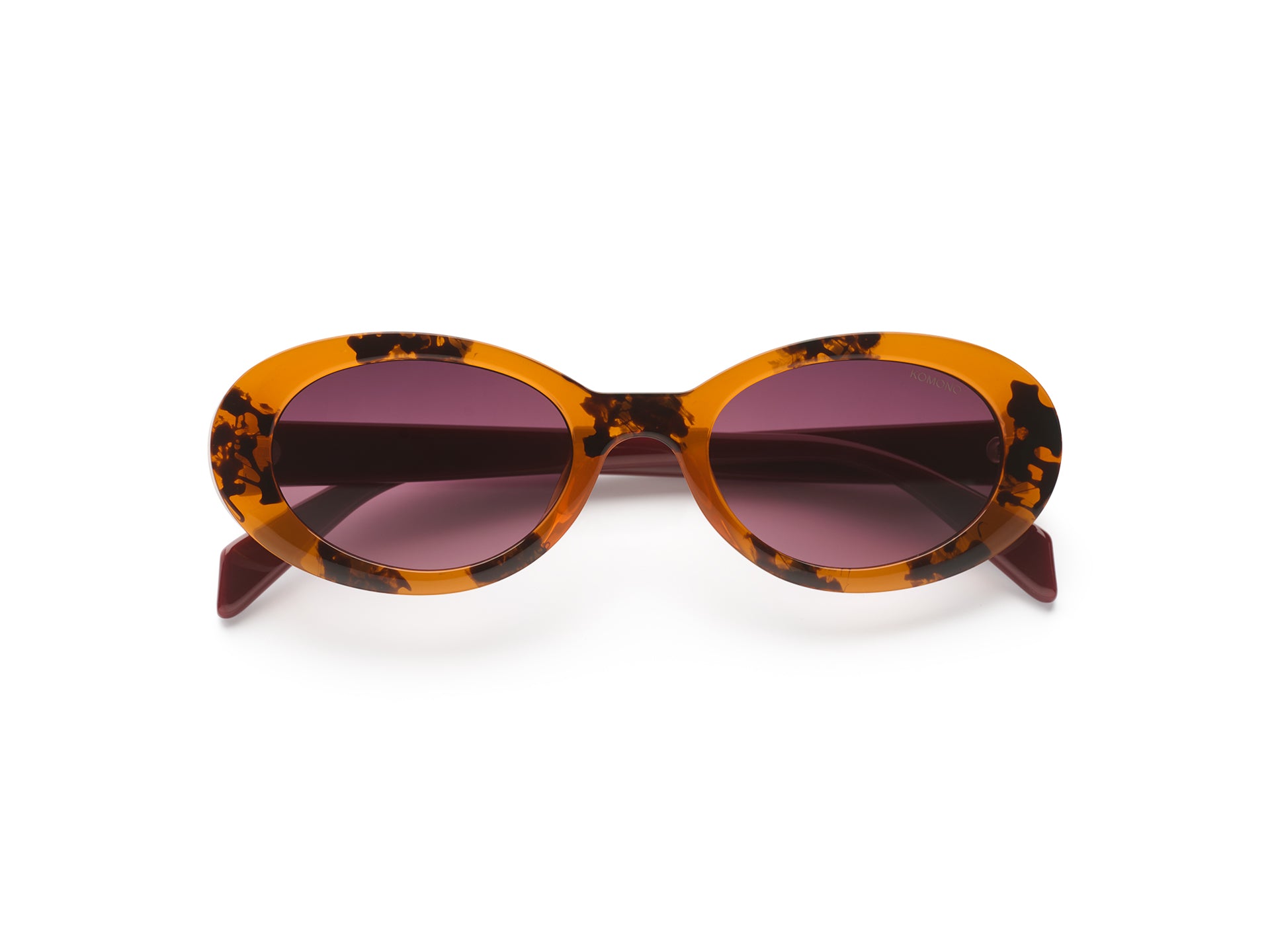 komono-ana-amber-ink-sonnenbrille-ovale-gl-ser-mit-rundem-rahmen image 3