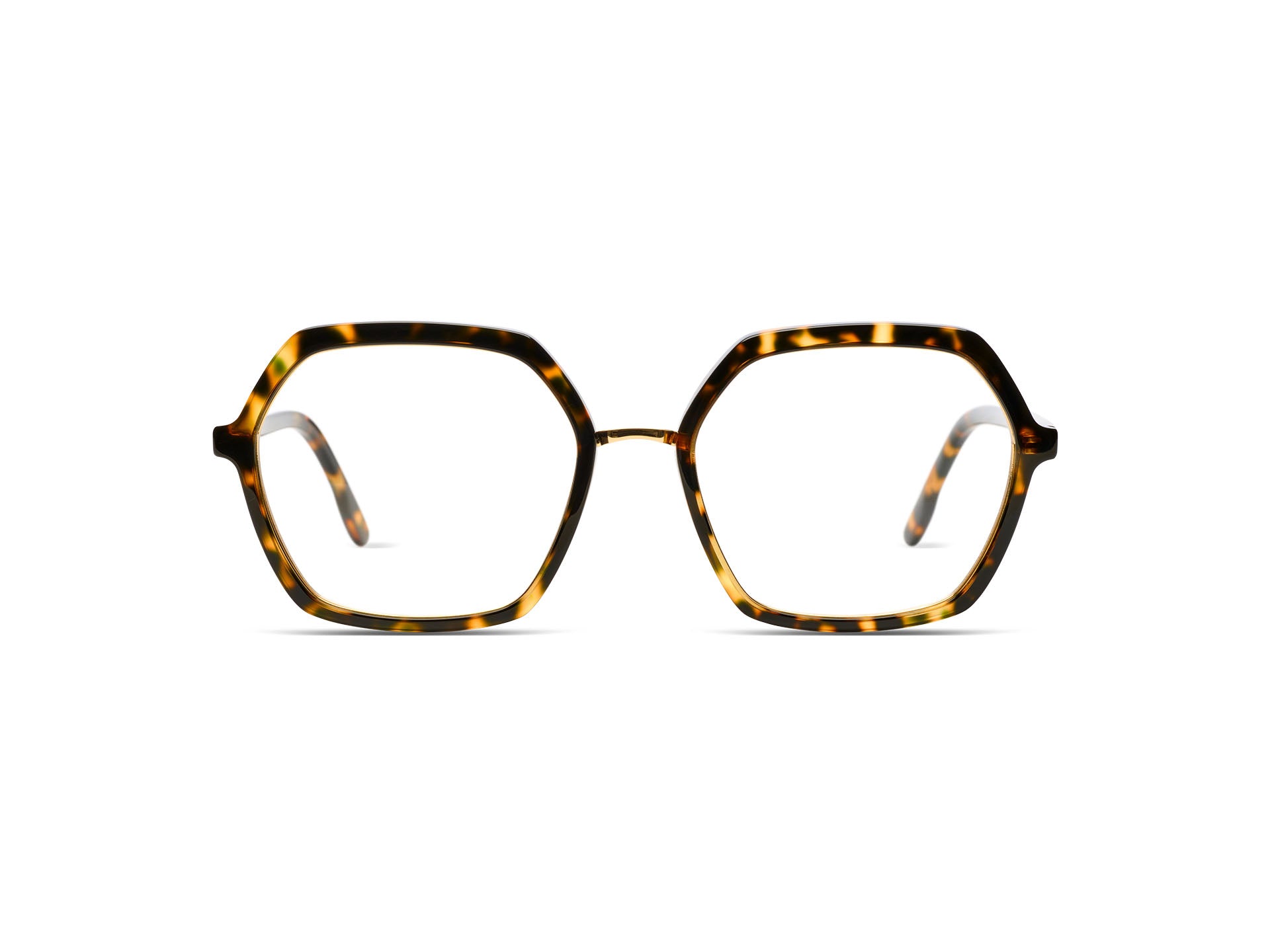 komono-paige-giraffe-whitegold-hexagonale-leicht-oversized-fassung image 1